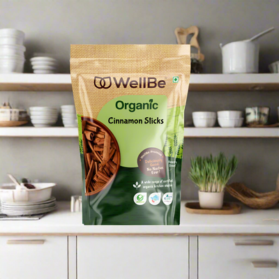 WellBe Organic Cinnamon Sticks 50g