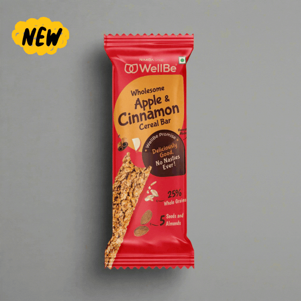 WellBe Wholesome Apple and Cinnamon Bar 32g