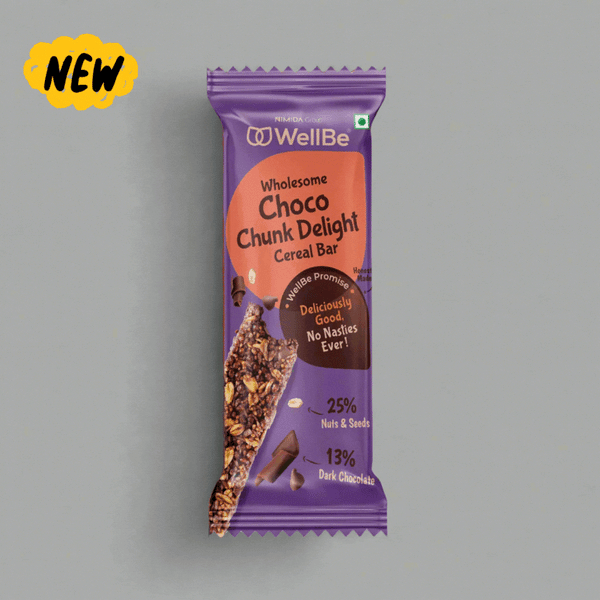 WellBe Wholesome Chocochunk Delight Bar 32g