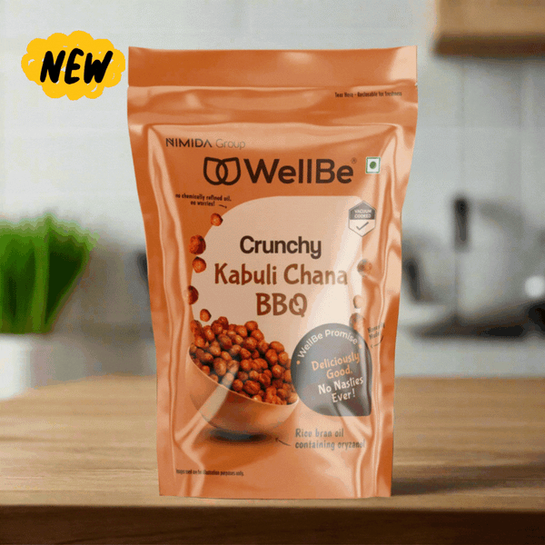 WelllBe Vacuum Cooked Kabuli Chana BBQ 70g