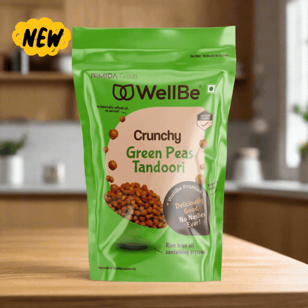 WellBe Vacuum Cooked Green Peas 70g