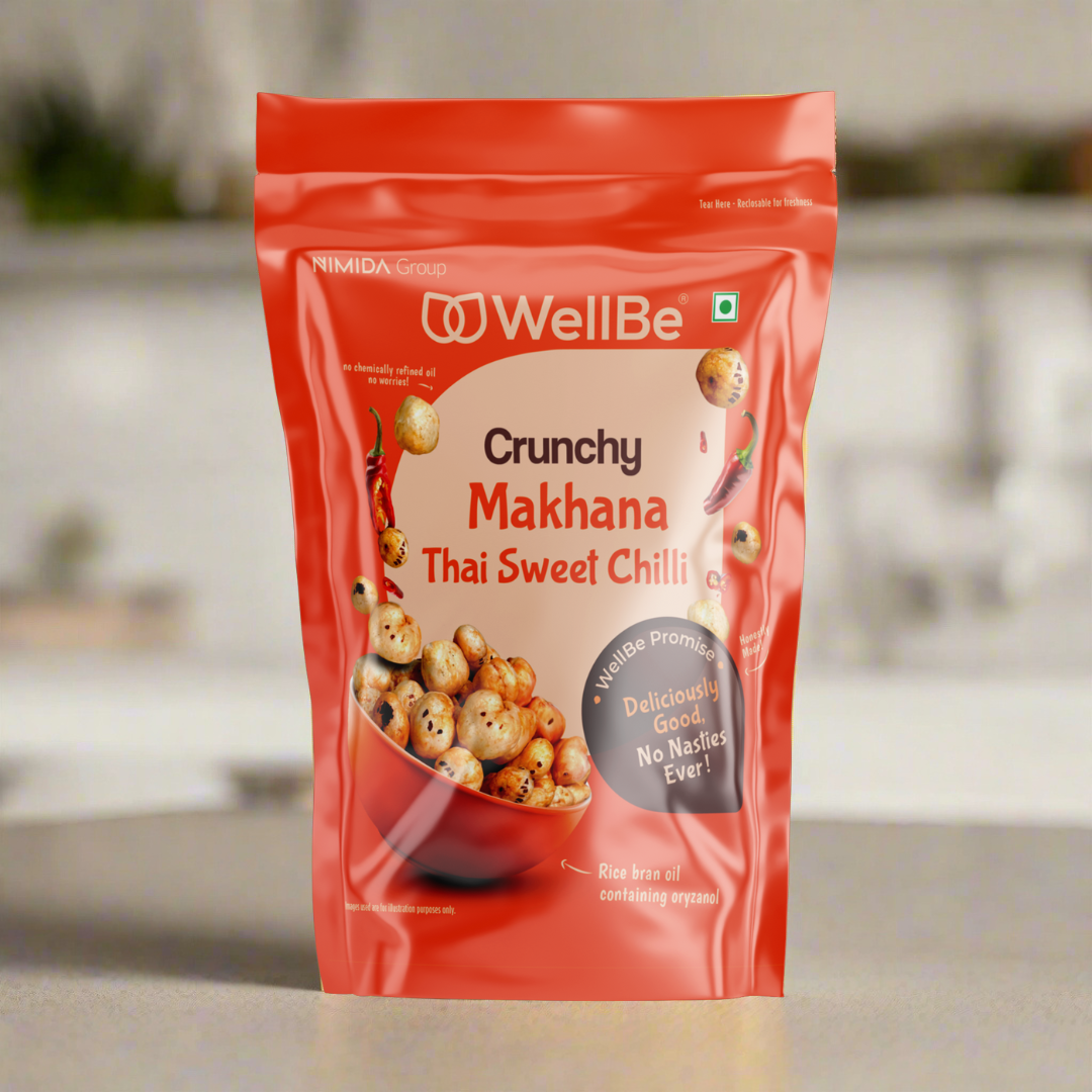 WellBe Makhana Thai Sweet Chilli 50g