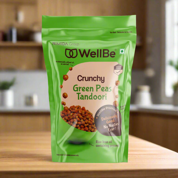 WellBe Vacuum Cooked Green Peas 70g
