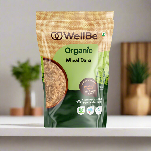 WellBe Organic Wheat Dalia 500 g