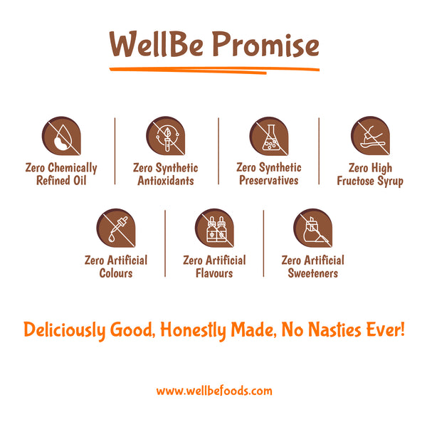 WellBe Millet Sweet Chivda 110g