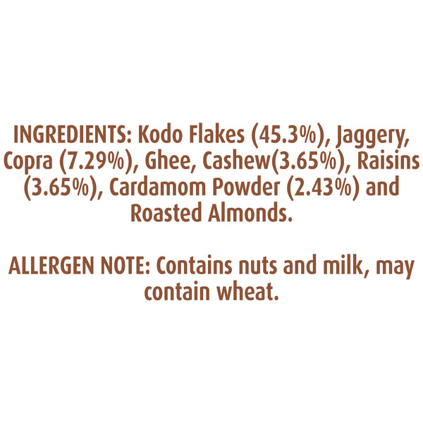 WellBe Millet Sweet Chivda 110g