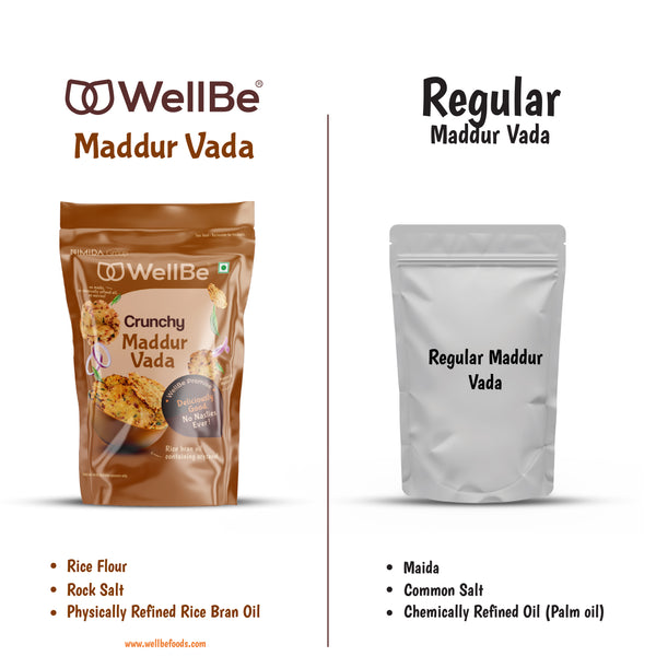 WellBe  Maddur Vada (Pack of 2x110g)