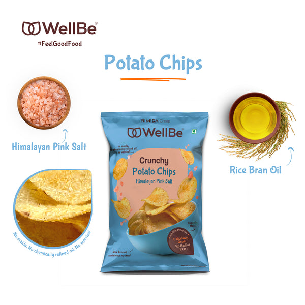 Potato Chips Himalayan Pink salt 80g
