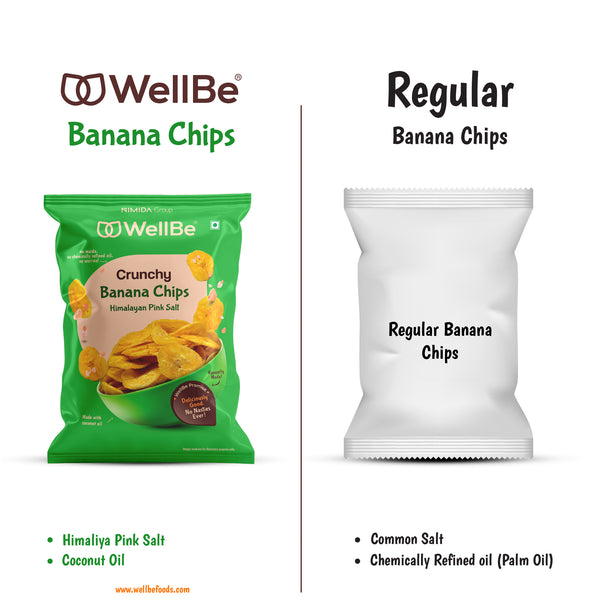 Banana Chips Himalayan Pink salt 80g