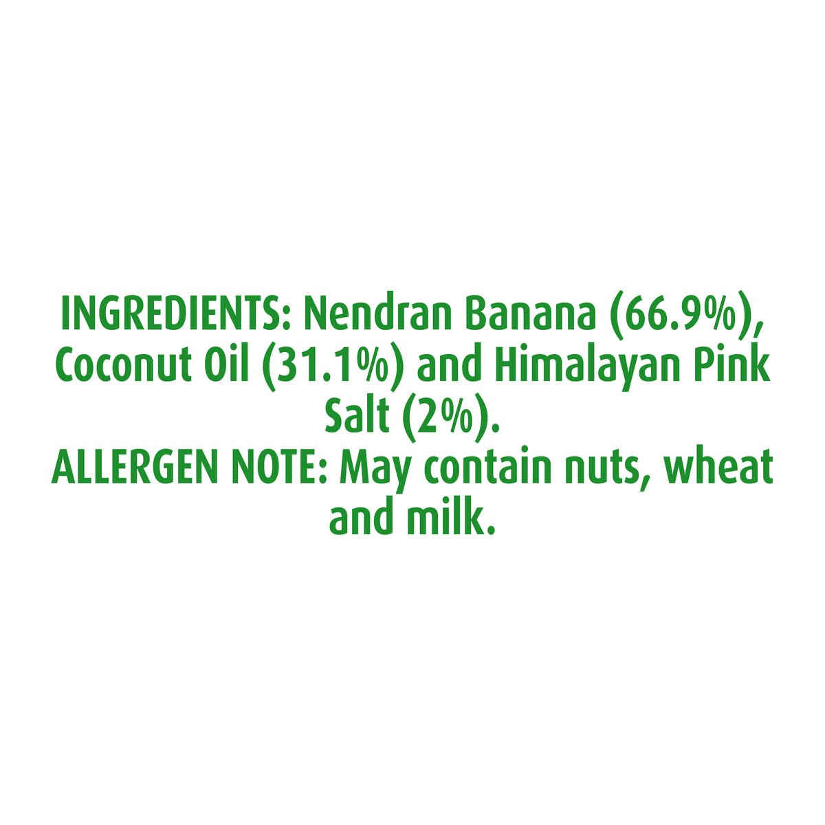 Banana Chips Himalayan Pink salt 80g