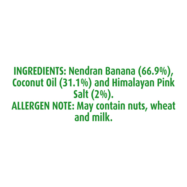Banana Chips Himalayan Pink salt 80g