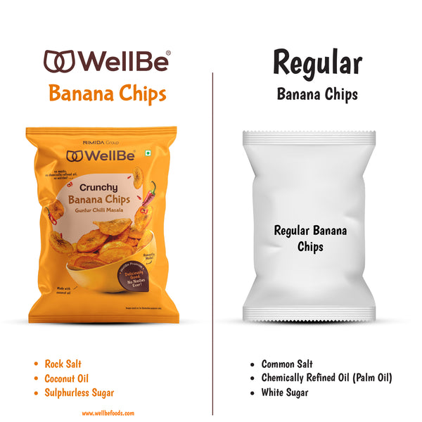 Banana Chips Guntur Chilli Masala 80g