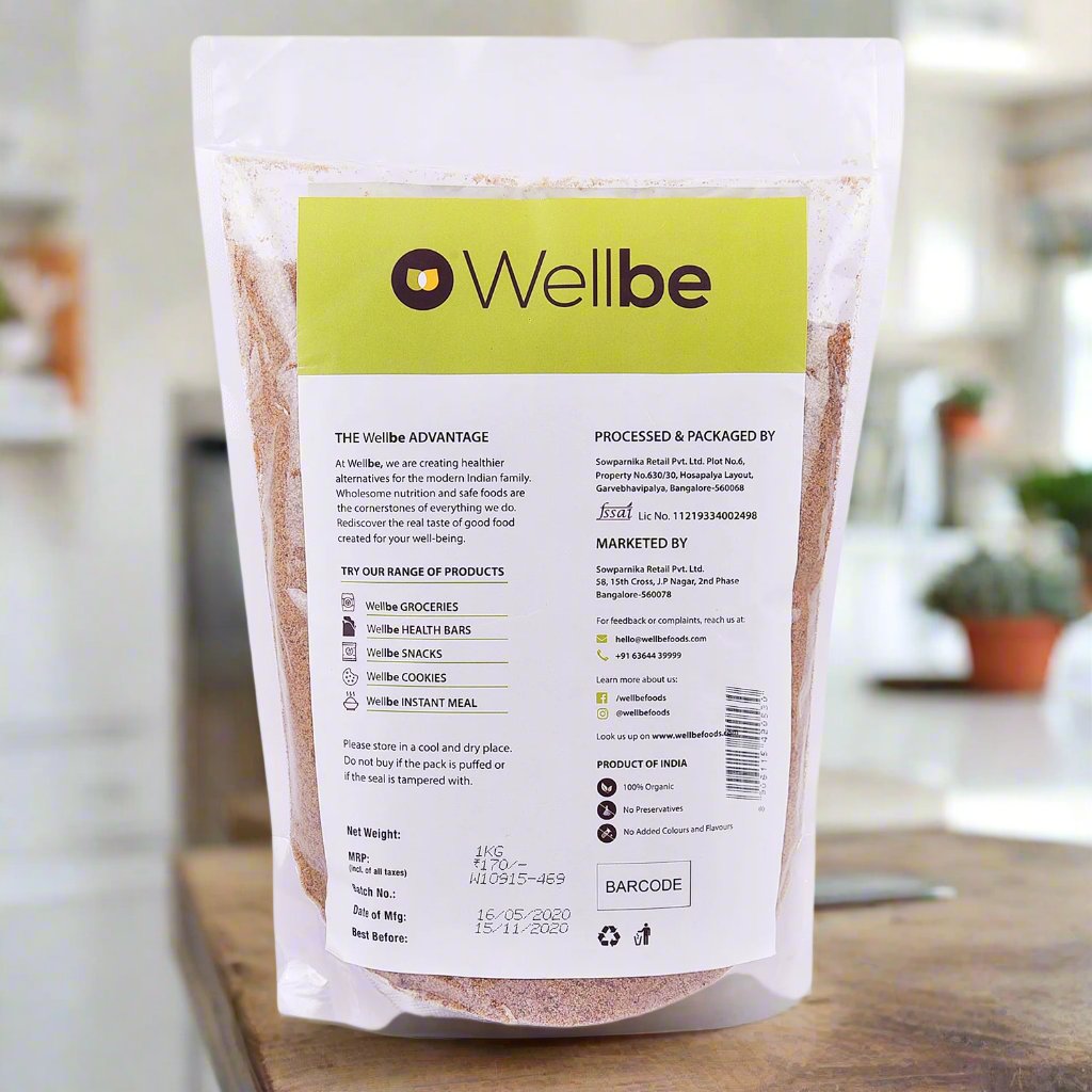 WellBe Organic Jaggery Powder 1 Kg