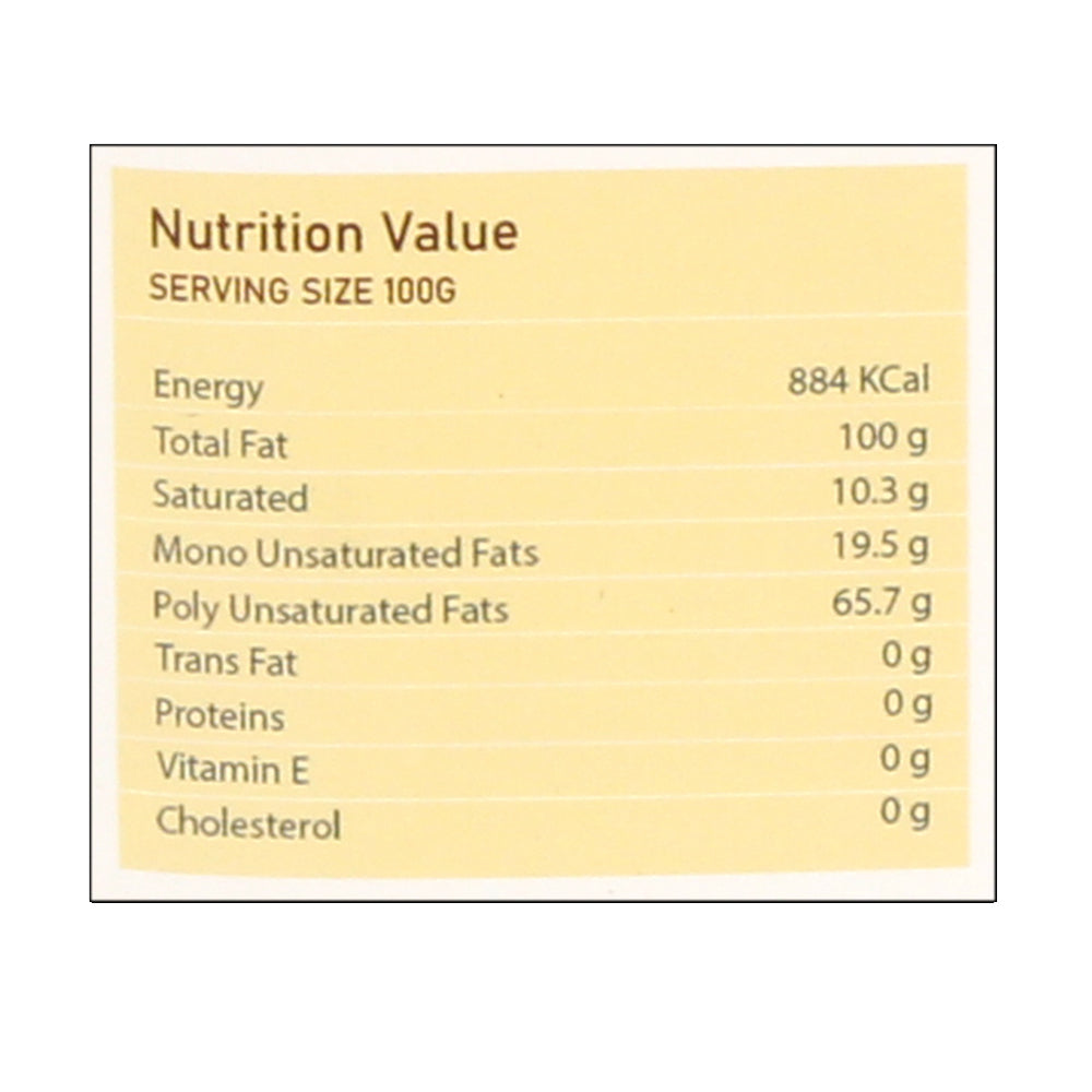 WellBe Organic Sunflower Oil 1 ltr