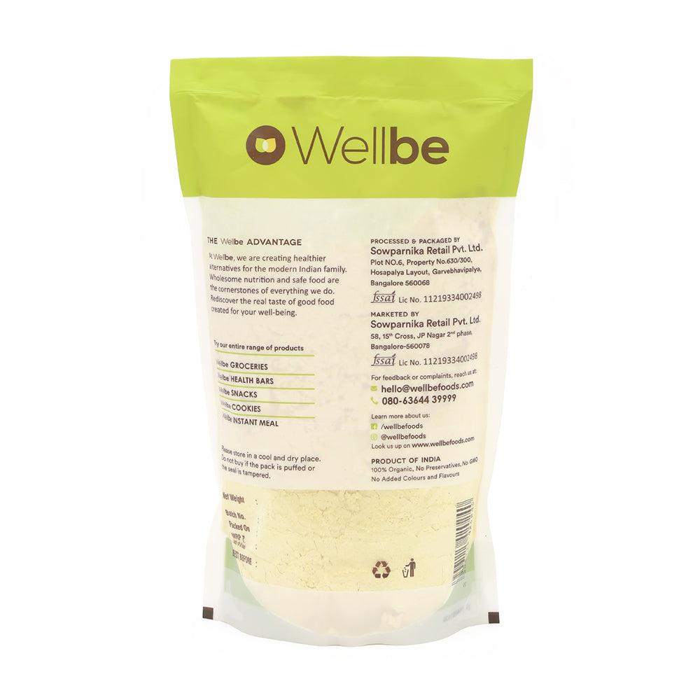 WellBe Org Chana Flour 500g