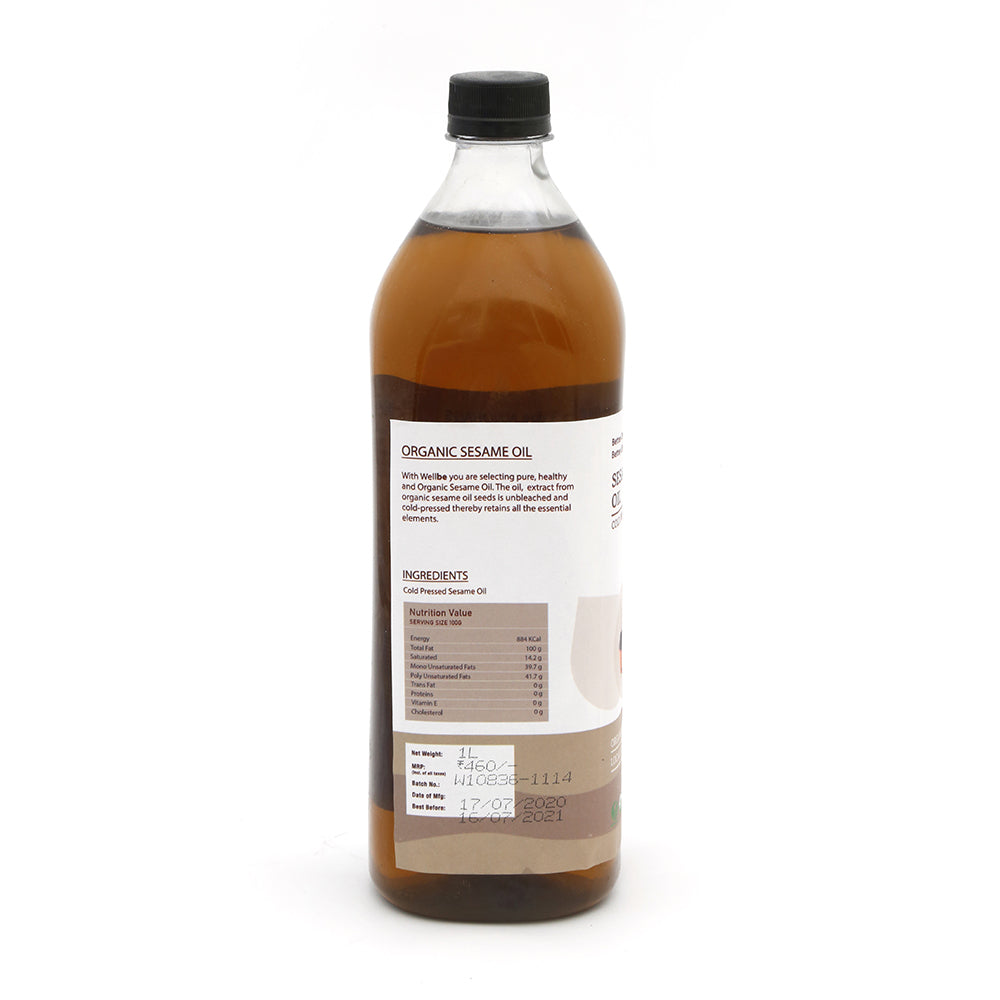 WellBe Organic Sesame oil 500 ml