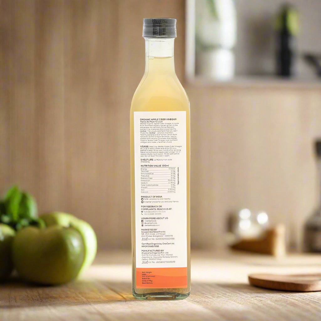 WellBe Organic Apple Cider Vinegar 500ml