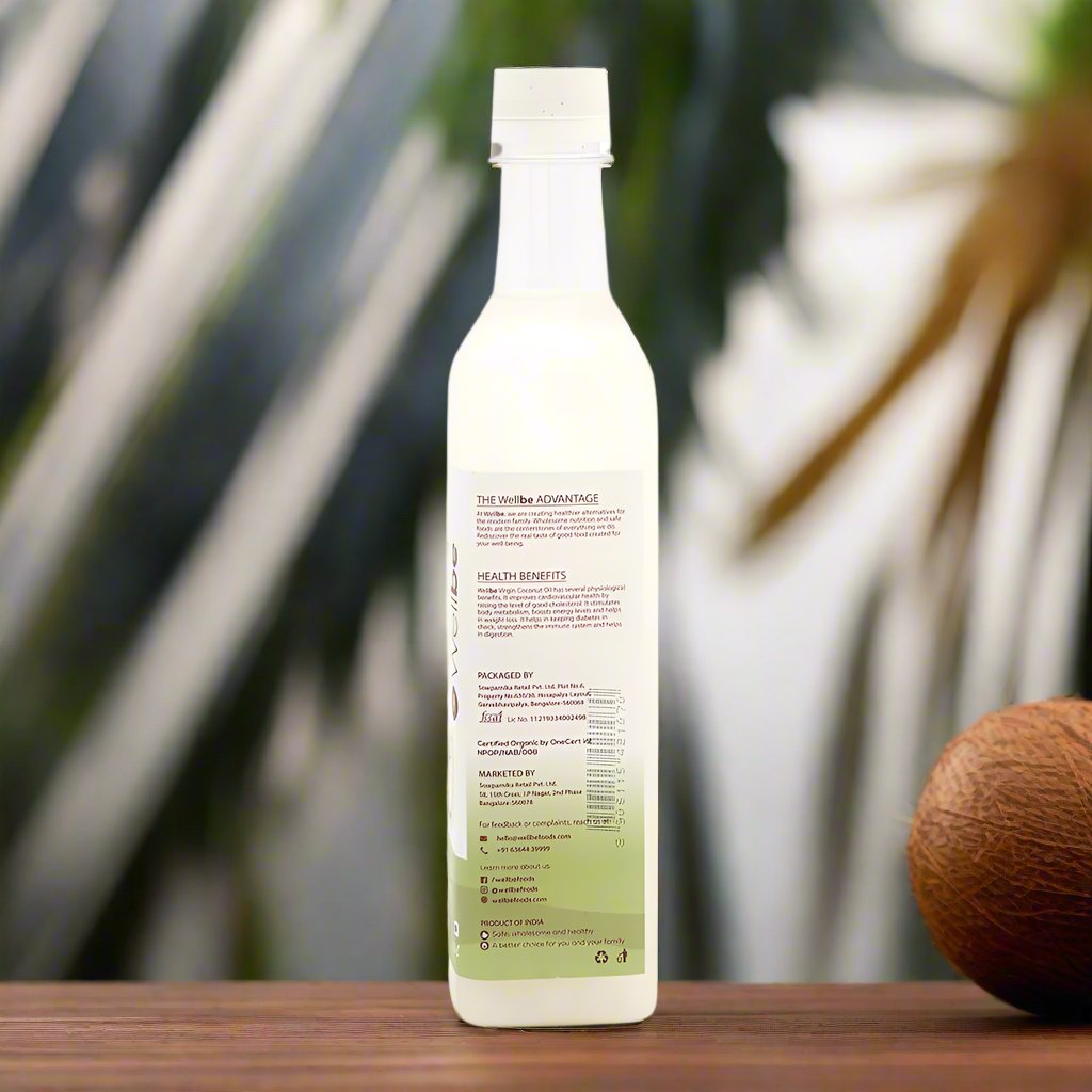 WellBe Virgin Coconut Oil 500ml