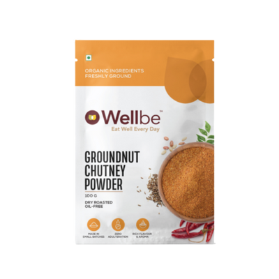 GROUNDNUT CHUTNEY POWDER, 100 GM