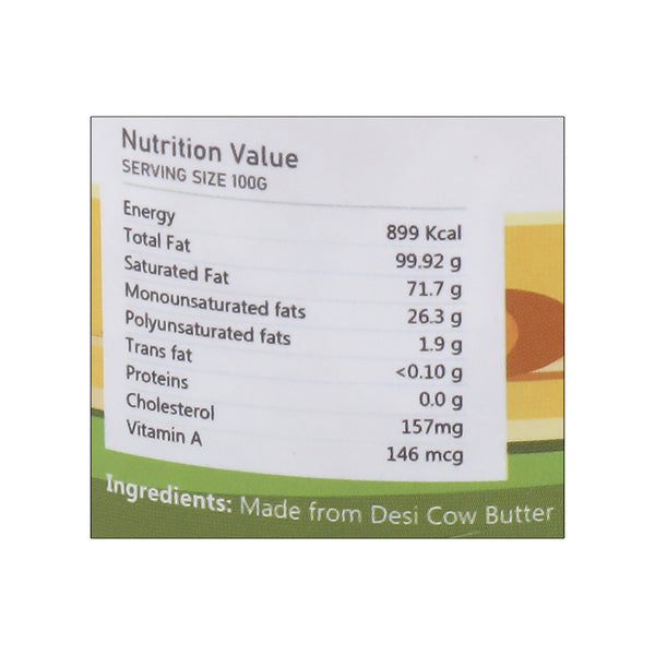 WellBe A2 Desi Cow Ghee 500 ml